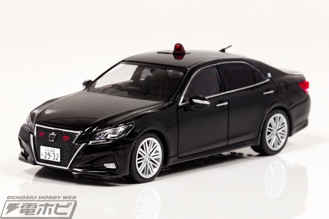 限定400台！200系クラウンのパトカーが1/18スケールでモデル化