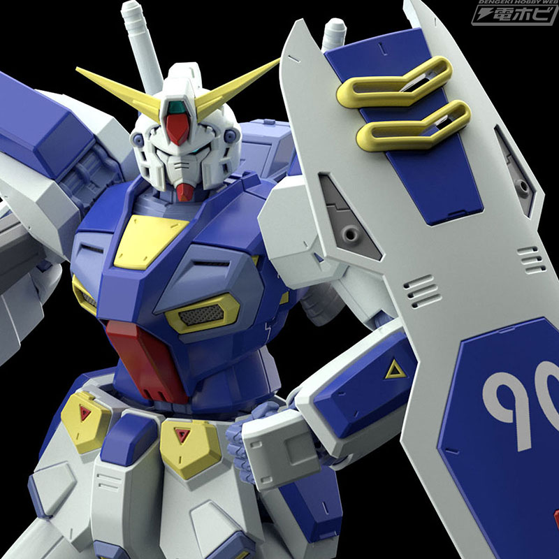完全新規造形で「ガンダムF90」がMGガンプラ化！E＆Sタイプも同時に