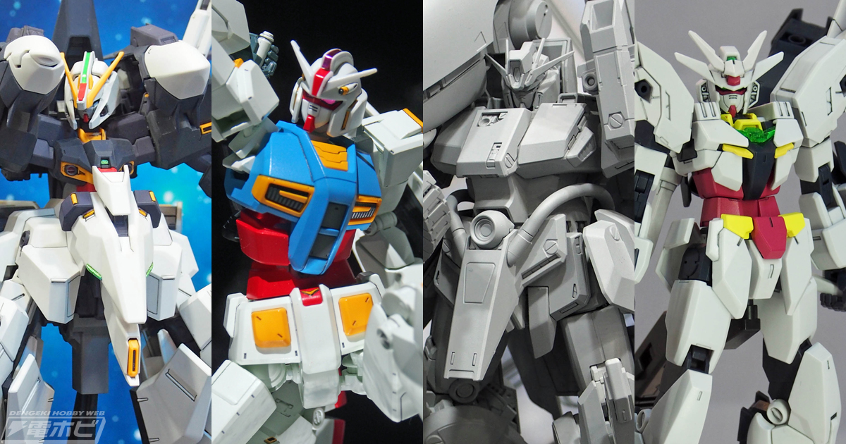 MG FAZZ Ver.Ka」「HG ハイゼンスレイII・ラー」「HG ガンダム G40