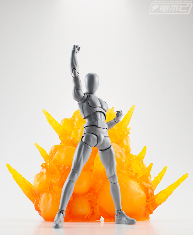 爆発の瞬間を再現したエフェクトパーツセット「魂EFFECT EXPLOSION」2