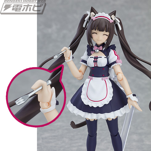 ネコぱら』ショコラとバニラが可動フィギュア「figma」シリーズより