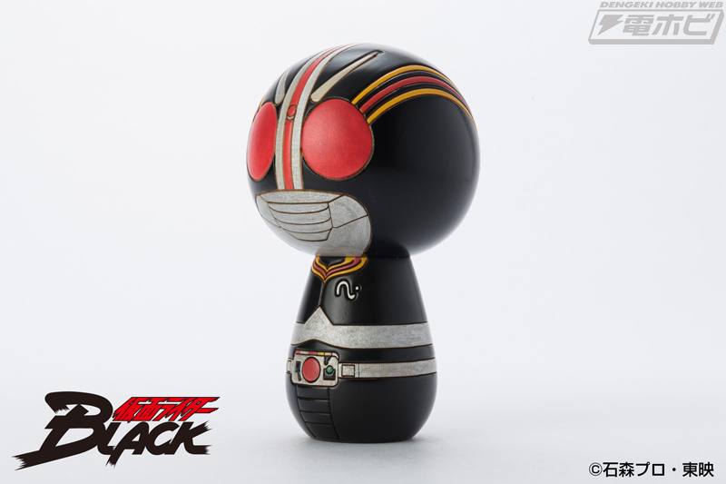 群馬県の伝統工芸「創作こけし」による「仮面ライダー」コラボシリーズ