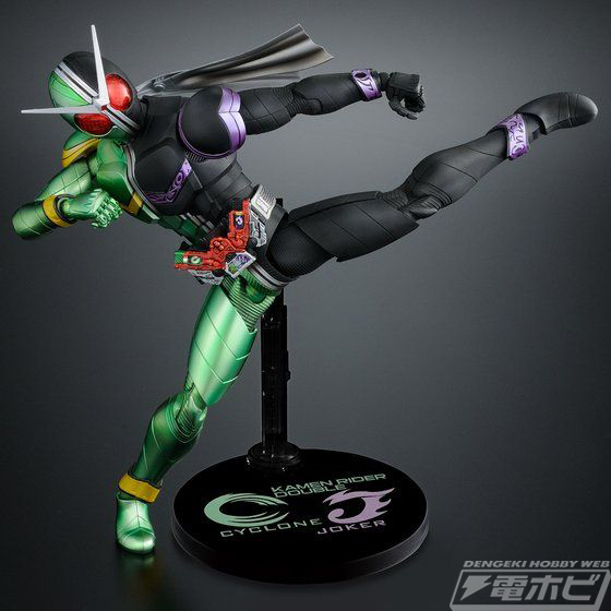 MG FIGURE-RISE ARTISAN 仮面ライダーW サイクロンジョーカー」が再販