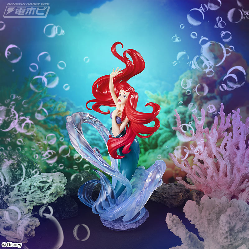 リトル・マーメイド』から「アリエル」の“Luminasta”フィギュアがセガ