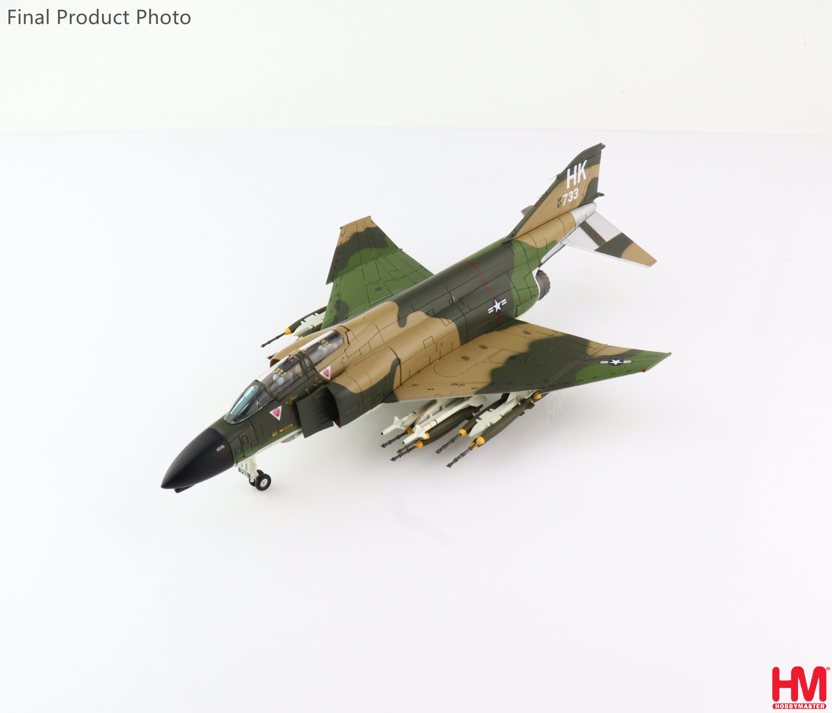 McDonnell Douglas F4D Phantom II, 66-7733, 480th TFS, USAF, Phu