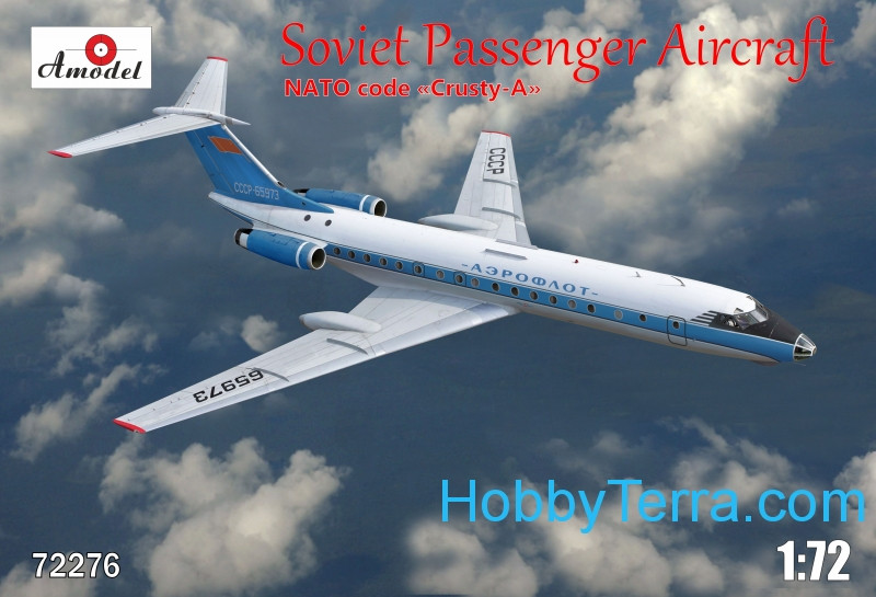 ツポレフのTu-134アエロフロート航空会社 Amodel 72276 HobbyTerra.com