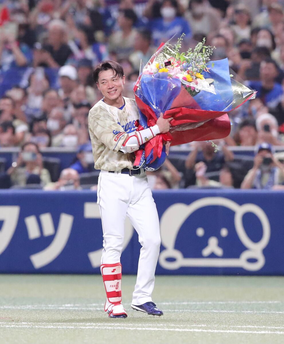 中日】大島洋平、2000安打！駆け抜けた1787試合 大学社会人