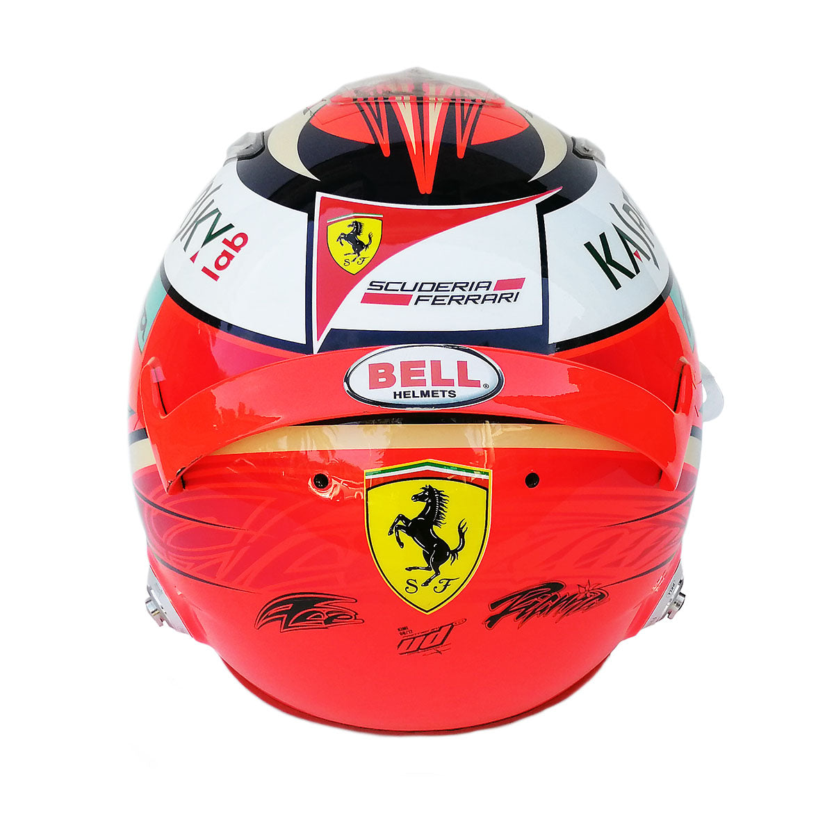 2017 Kimi Räikkönen Race Used Ferrari F1 Helmet