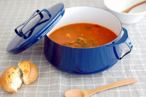 近日廃盤予定】DANSK/ダンスク/コベンスタイル2/両手鍋 18cm（青