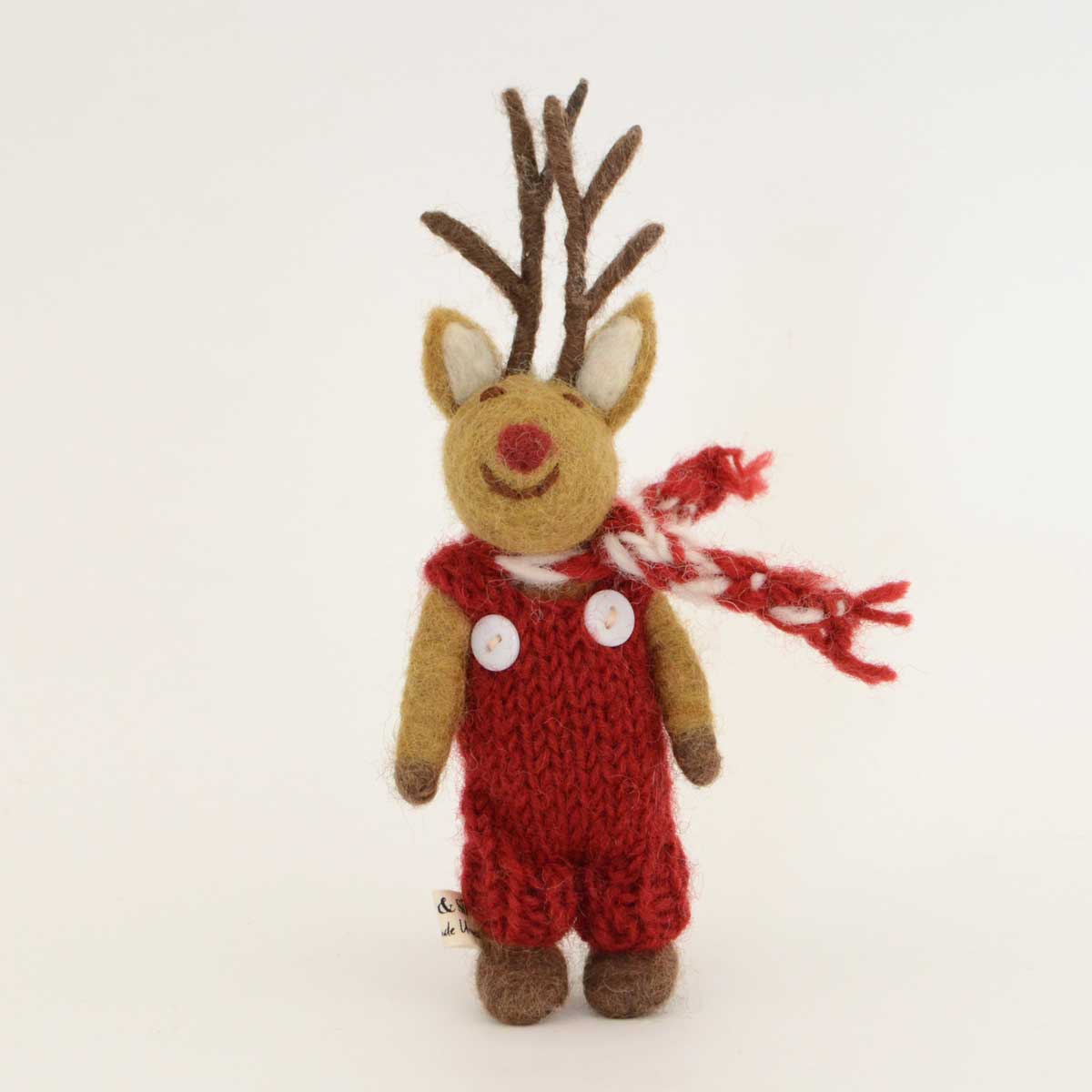 Gry&Sif グライアンドシフ オーナメント ( 赤鼻トナカイ / ブラウン