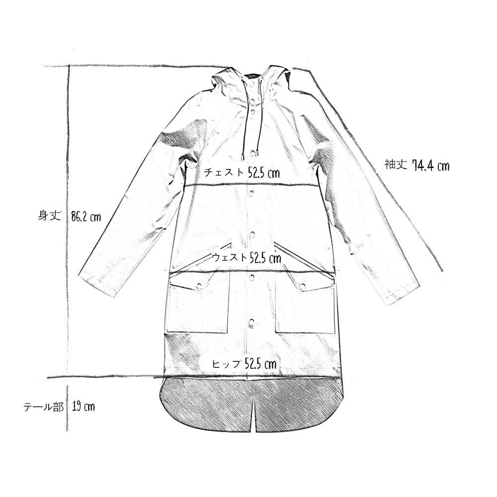 Ducktail Rainwear ダックテール レインウェア シティレインコート