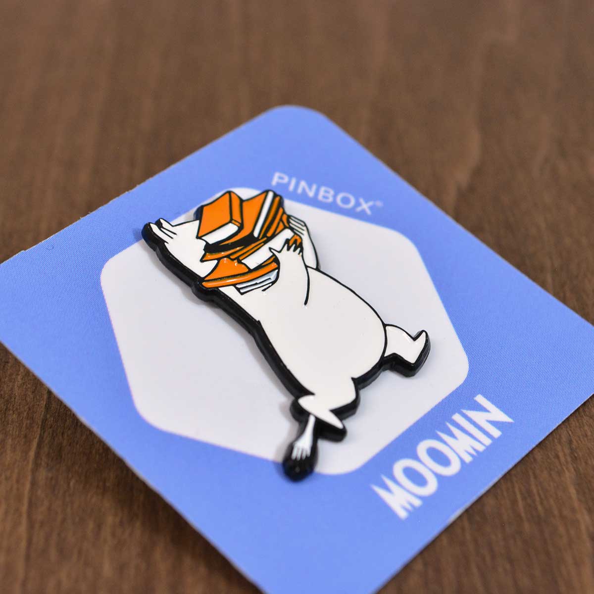 Moomin ムーミン PINBOX ピンボックス ピンバッジ ( ムーミンと本