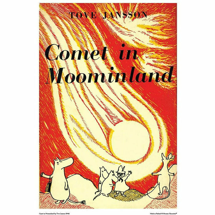Moomin ムーミン ポスター ( Comet in Moominland / 50 x 70 cm