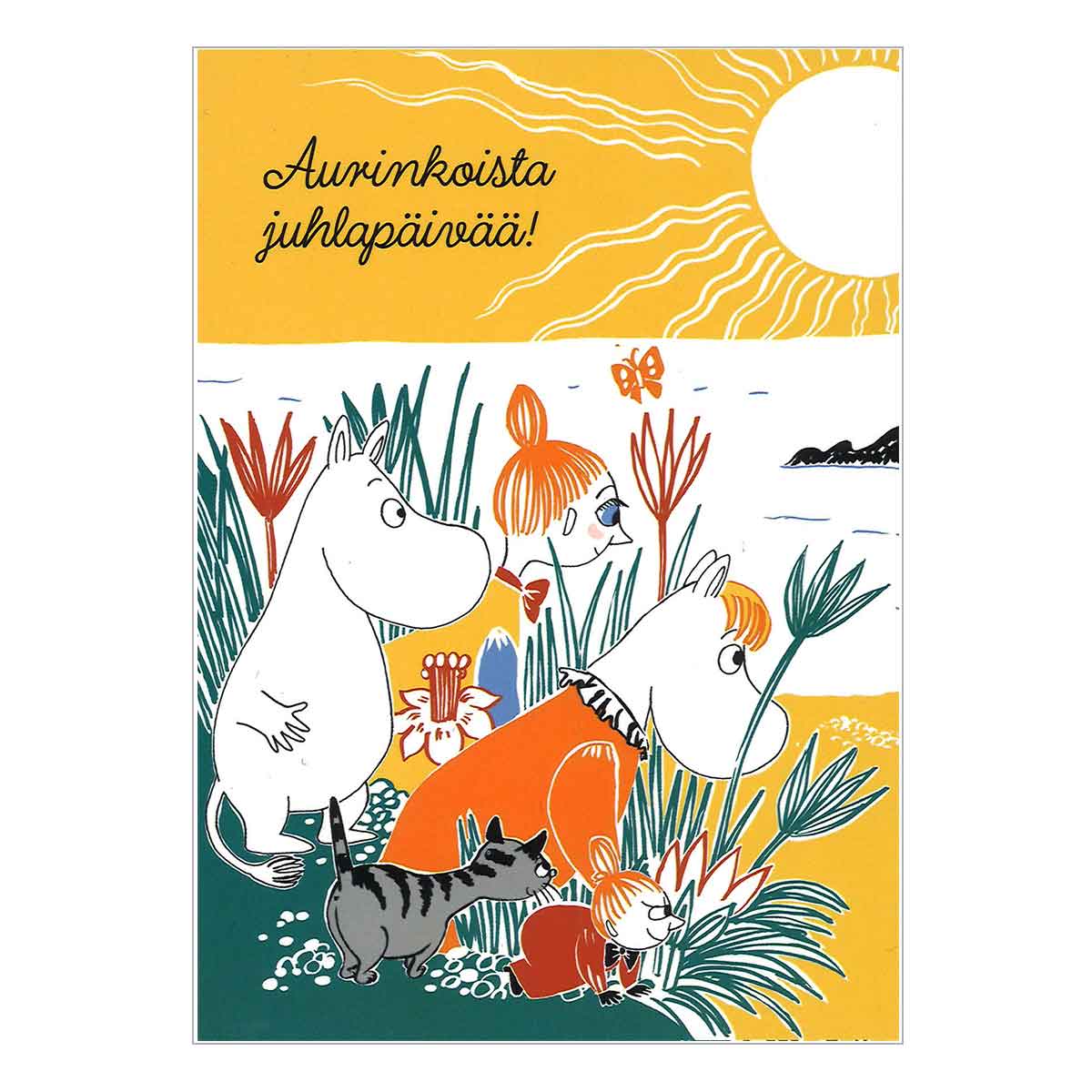 Moomin ムーミン Karto カルト ポストカード ( 海を見つめるムーミンと