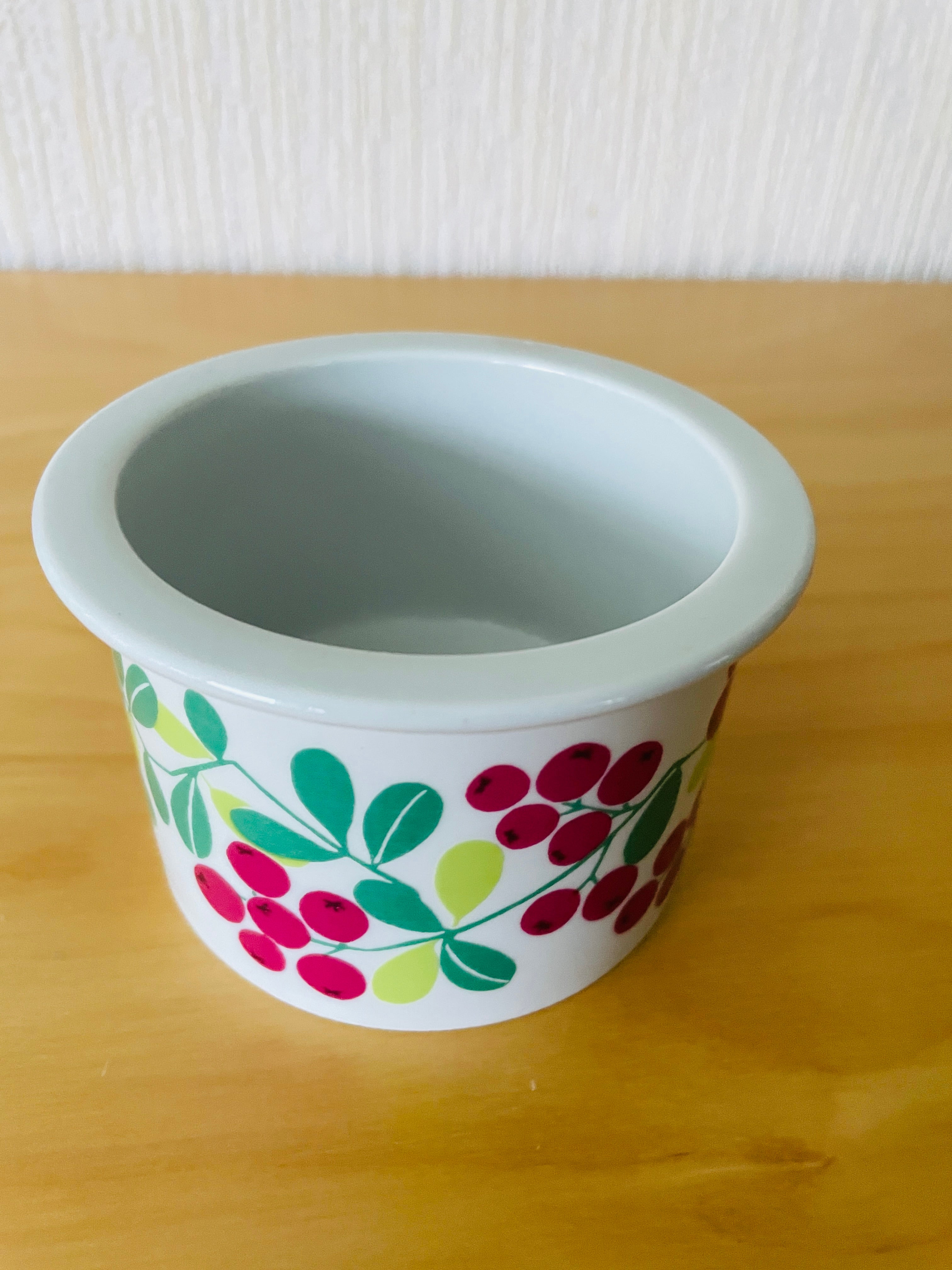 Arabia/アラビア/Pomona/ポモナ/ジャムポット/リンゴンベリー/蓋なし