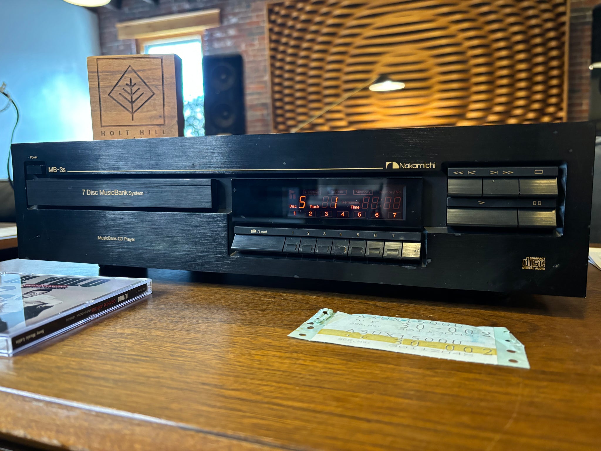 Nakamich, MB-3s 7 Disc Changer with Music Bank System – Holt Hill