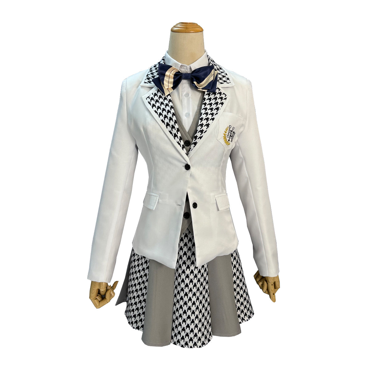 在庫品】HOLOUN ブルロク 白宝高校の制服 御影玲王JKスカート コスプレ