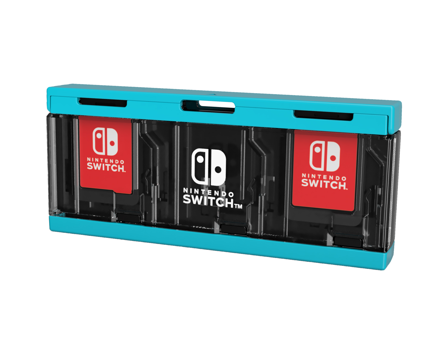 株式会社 HORI | プッシュカードケース6 for Nintendo Switch ネオンブルー