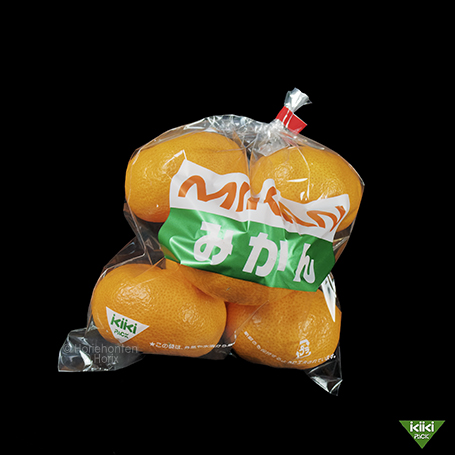 みかん1kg用(絵柄・バーコード入り)】生き生き みかん 1.0kg(2穴