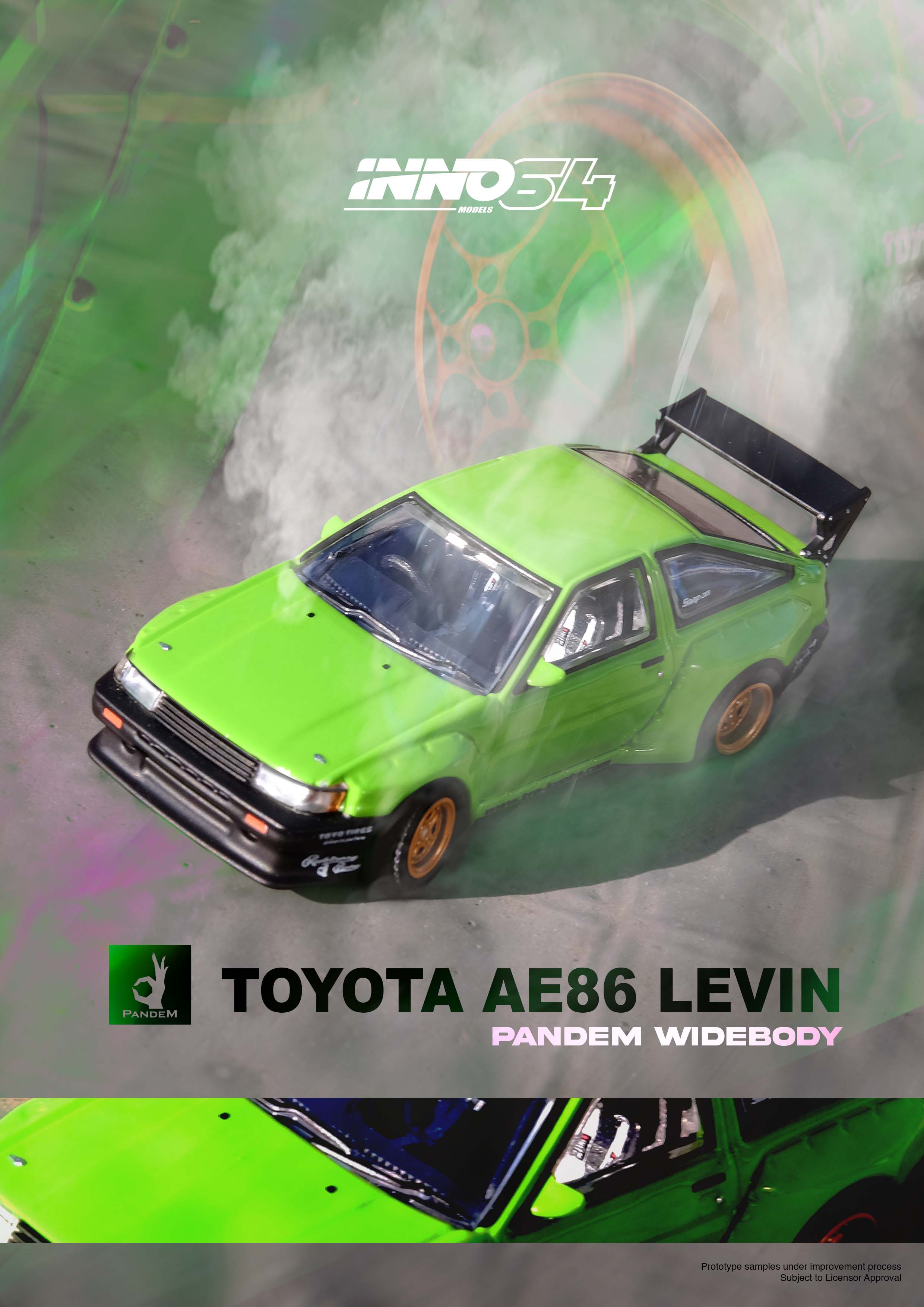 Inno64 1:64 TOYOTA AE86 Levin 