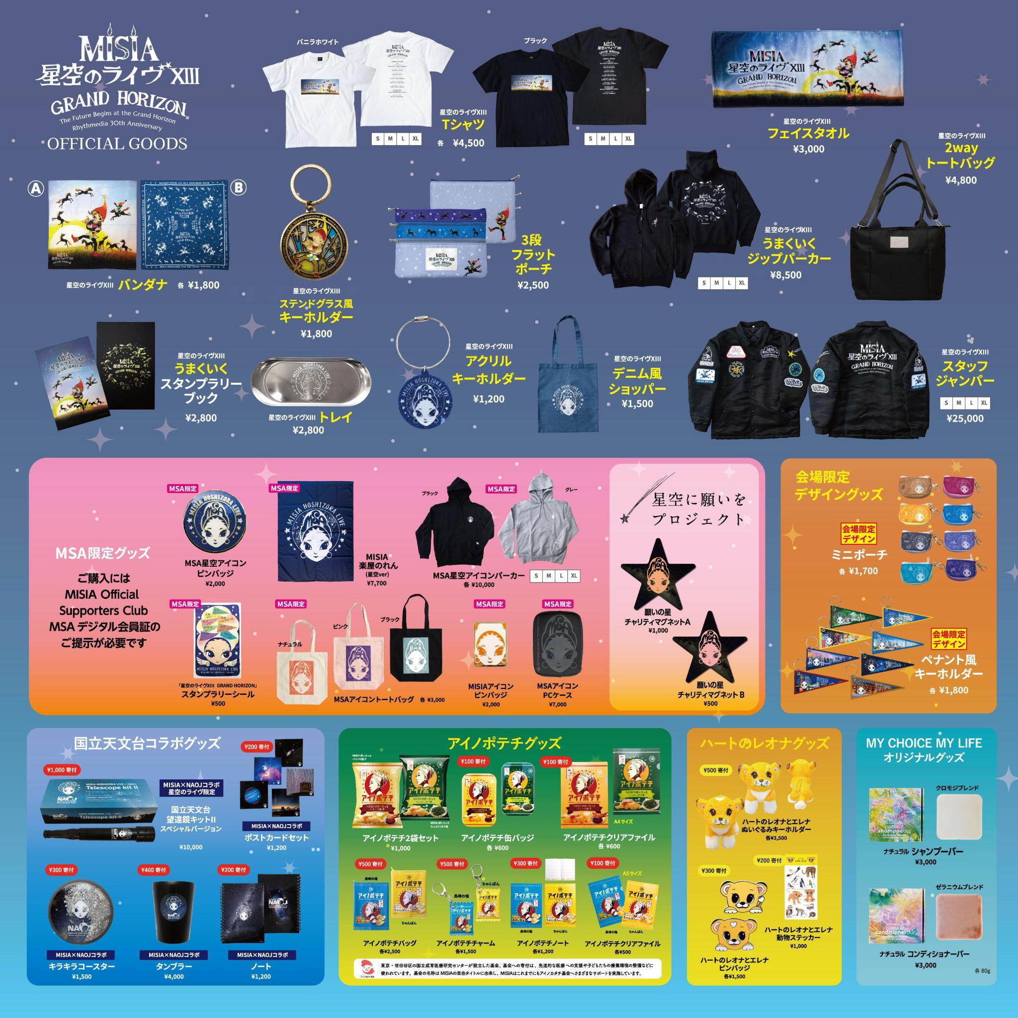 STARTS presents MISIA 星空のライヴXIII GRAND HORIZON」岩手会場