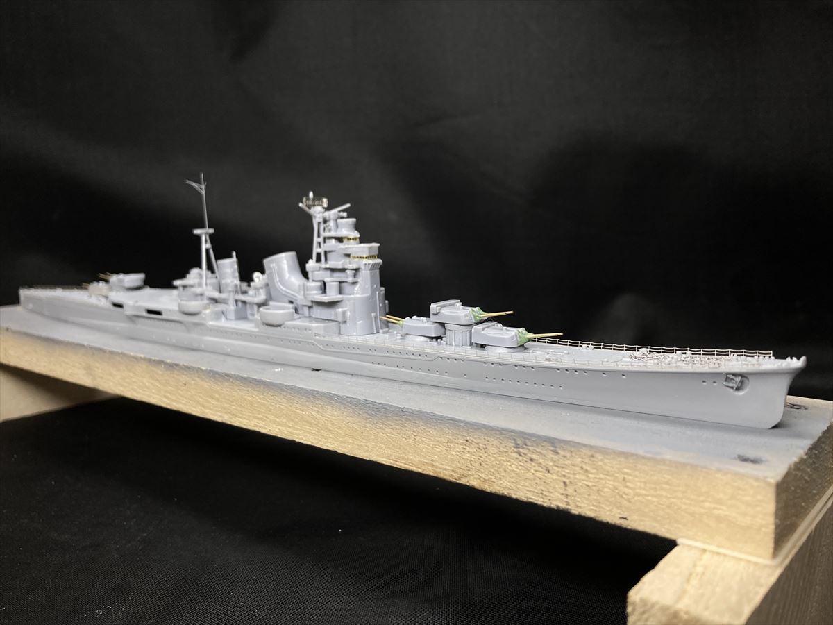 ほそプラネット | 1/700 ハセガワ 重巡洋艦 妙高を作る（2）