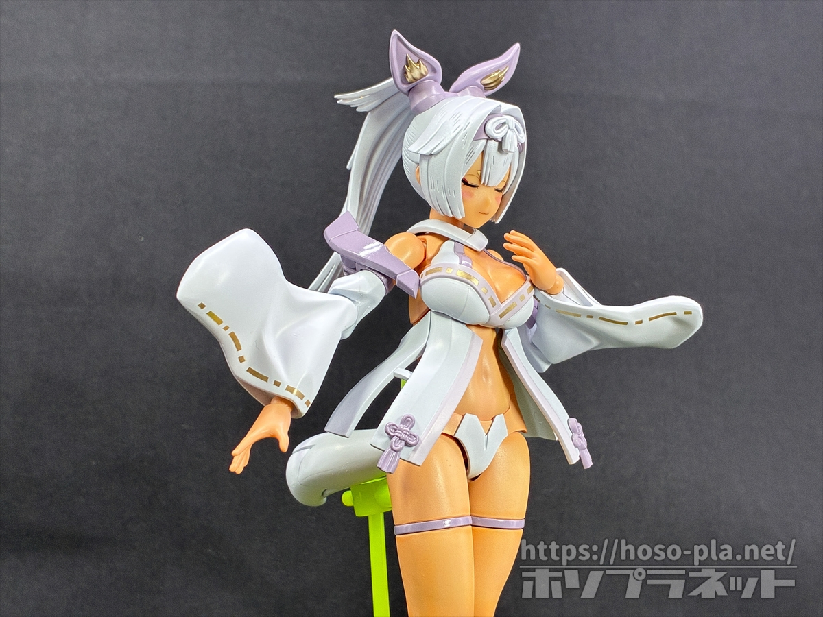 ほそプラネット | メガミデバイス 朱羅 玉藻ノ前 宴 白面金毛カラー