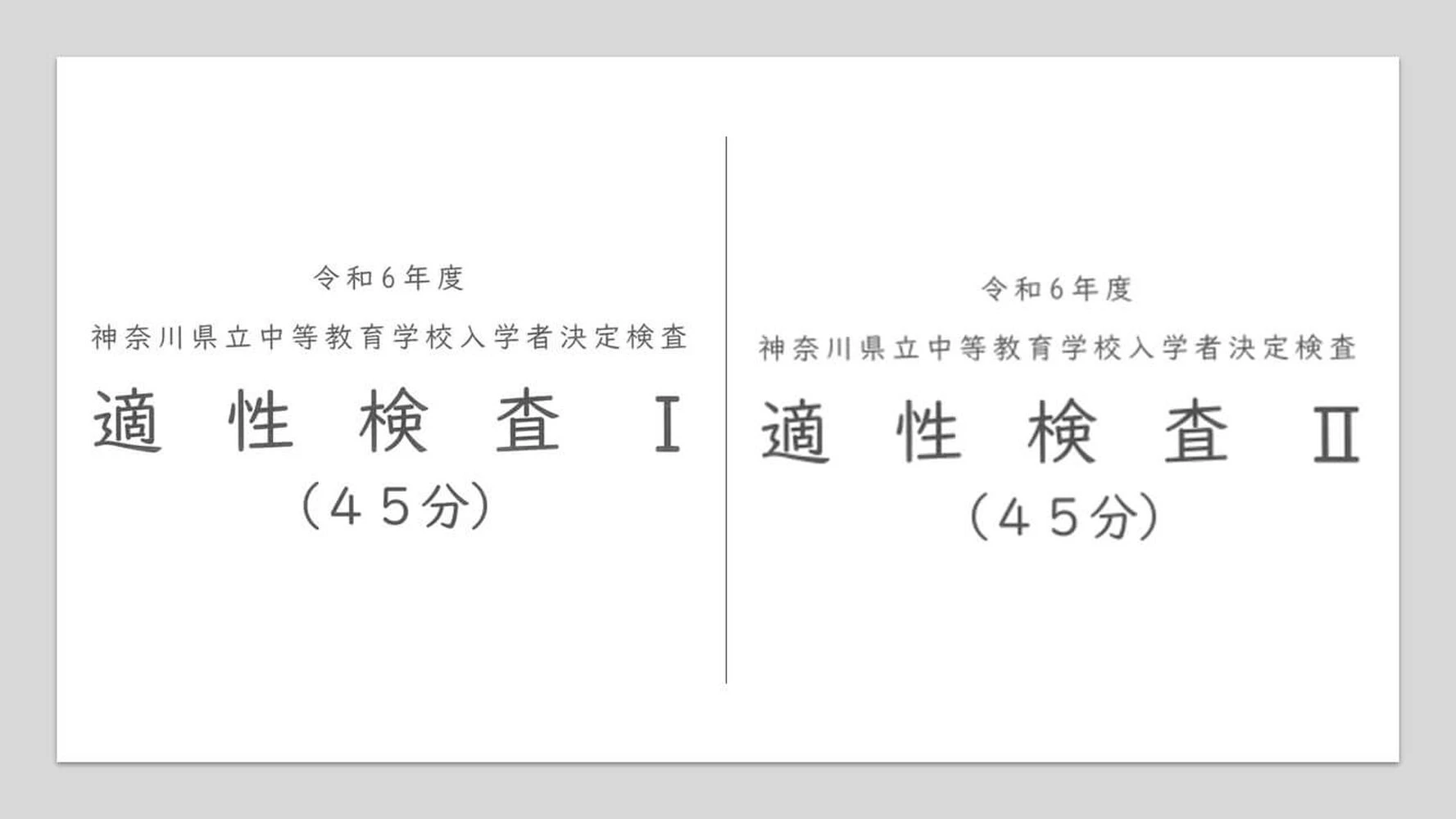 中等教育学校入試】2024年度県立中高一貫校、相模原中等・平塚中等で