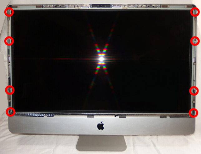 iMac 27-inch, Mid 2011分解 HDD取外し A1312 - パソコン分解修理ブログ