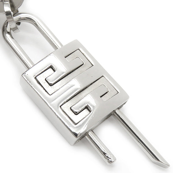 ジバンシィ GIVENCHY Gリンク パドロック シルバー メタル