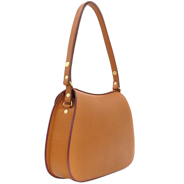 ソメス SOMES ドレッサージュ サドルショルダーS ブラウン 牛革 2WAY