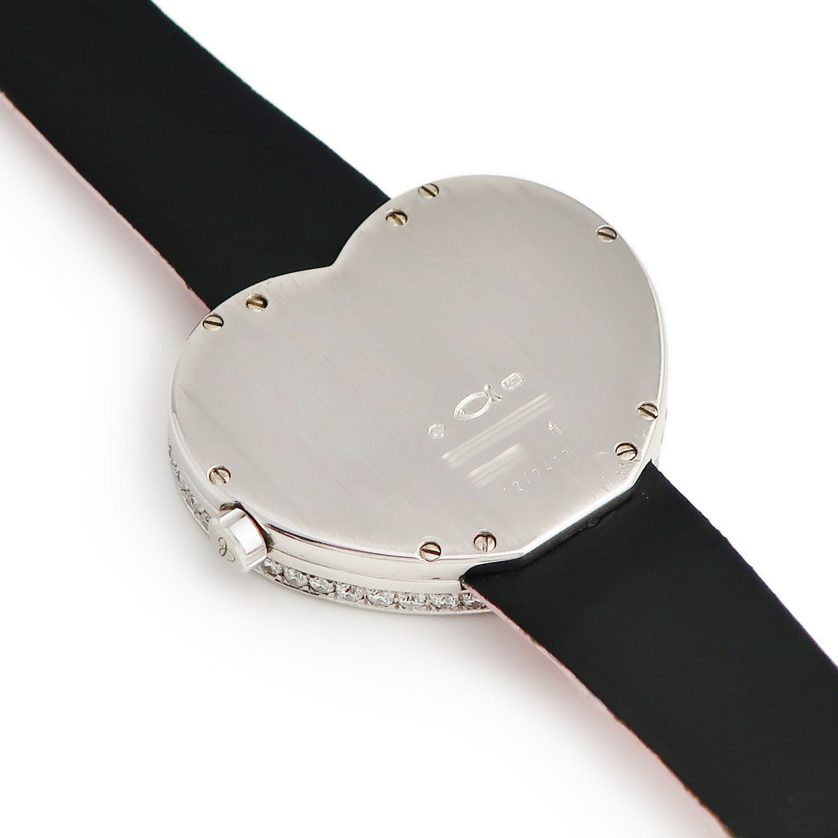 ショパール CHOPARD ハート 12/7417 手巻き レディース K18WG無垢 純正