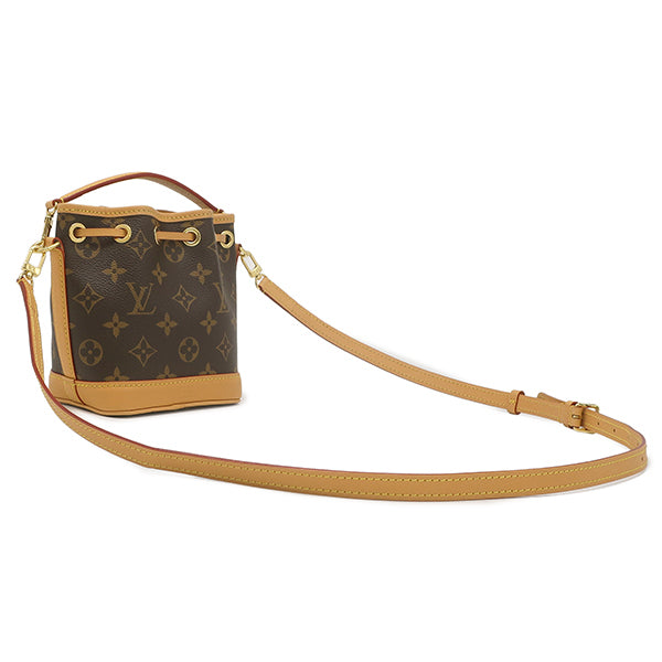 ルイヴィトン LOUIS VUITTON ナノ ノエ M81266 モノグラム モノグラム