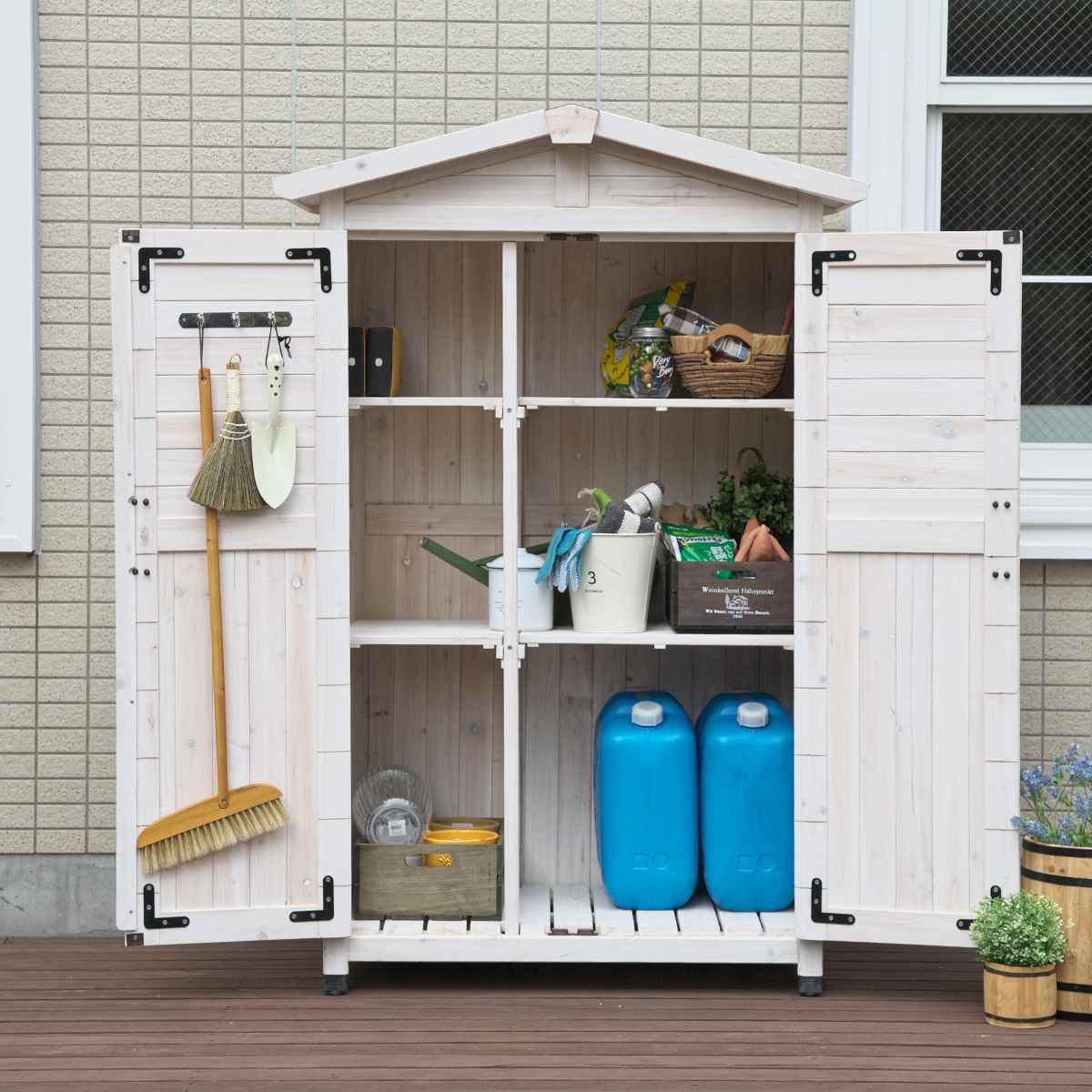 物置 三角屋根収納庫 木製 倉庫 屋外 – ハウジー