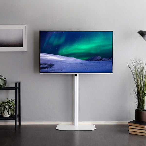 TVスタンド ハイタイプ 八角支柱 65V型対応 壁寄せ テレビ台 – ハウジー