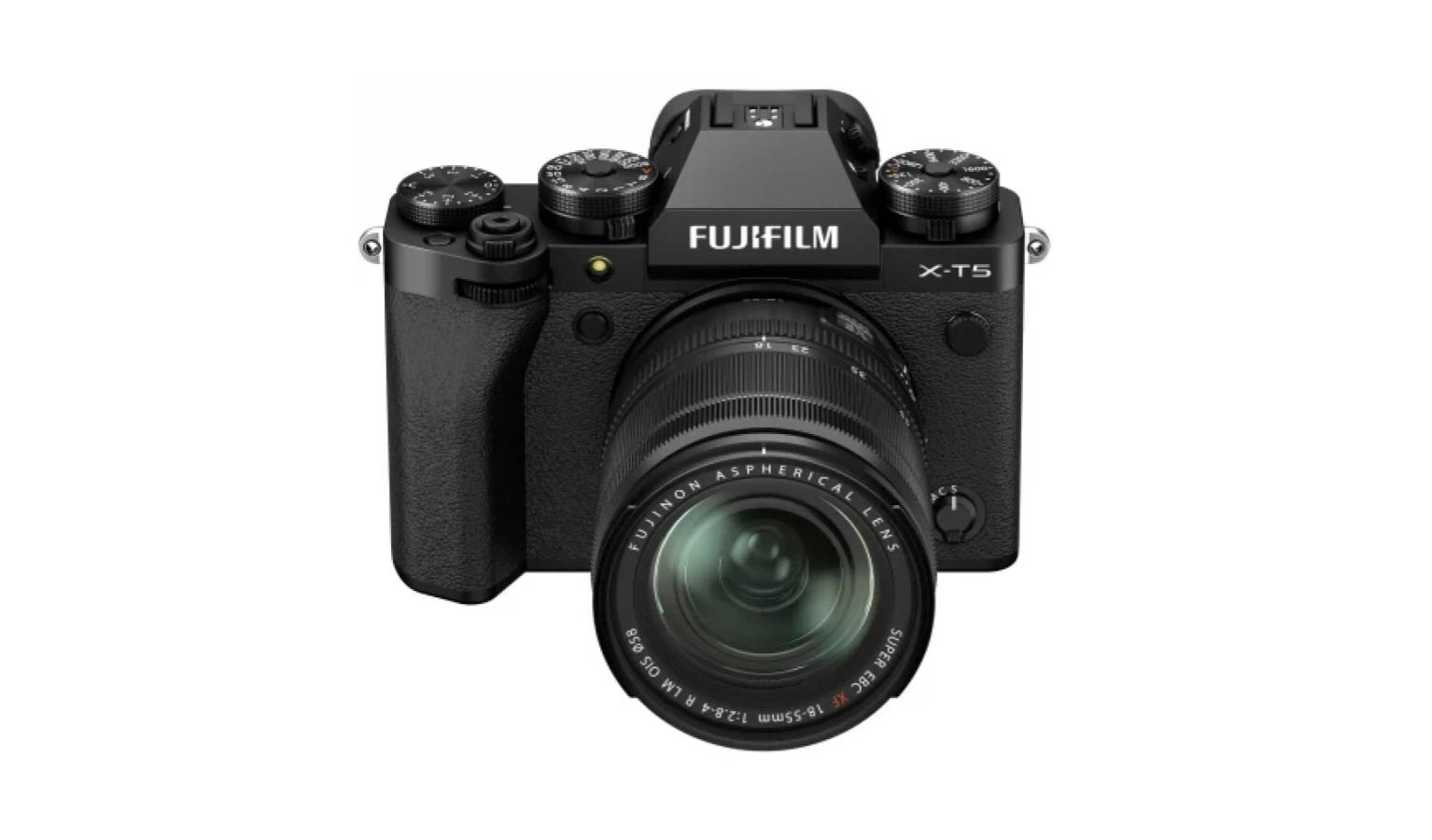 Fujifilm X-T5 Mirrorless Camera with 18-55mm Lens - Black | Harvey
