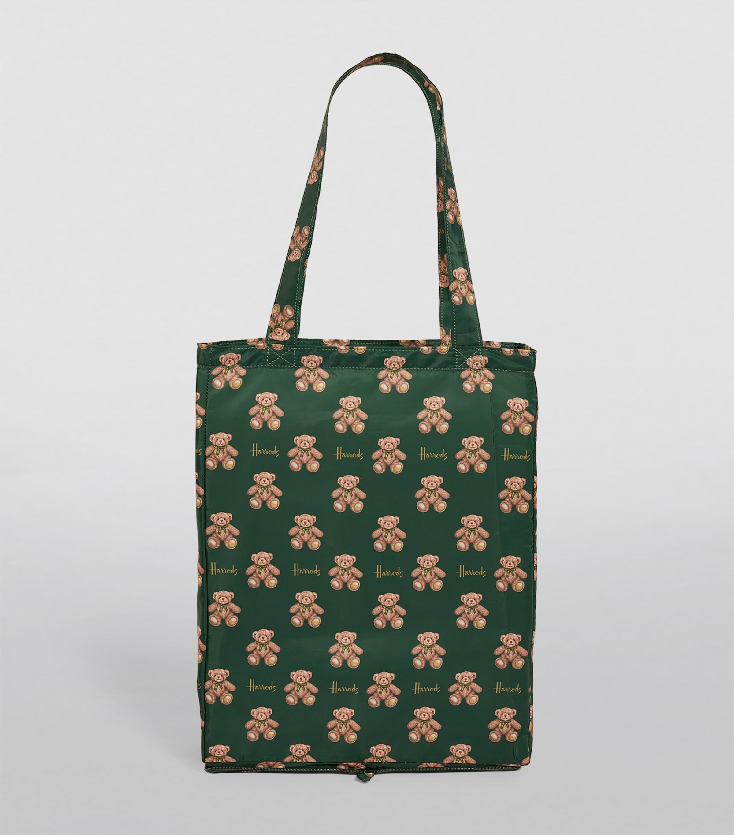 Harrods Neutral Recycled Jacob Bear Pocket Shopper Bag | Harrods US