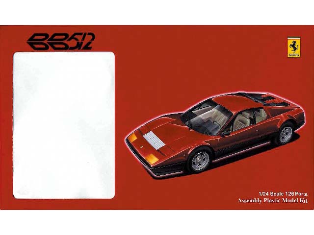 Ferrari 512BB 1/24 プラスチックモデルキット Ferrari 512BB 1/24