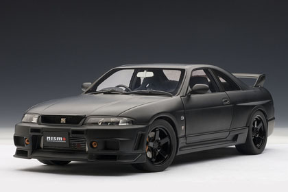 1/18 日産 スカイライン GTR (R33) ニスモ Rチュ-ン (マット・ブラック
