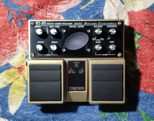 Boss Rt-20 Rotary Ensemble - Willaudio Ocre | MercadoLivre