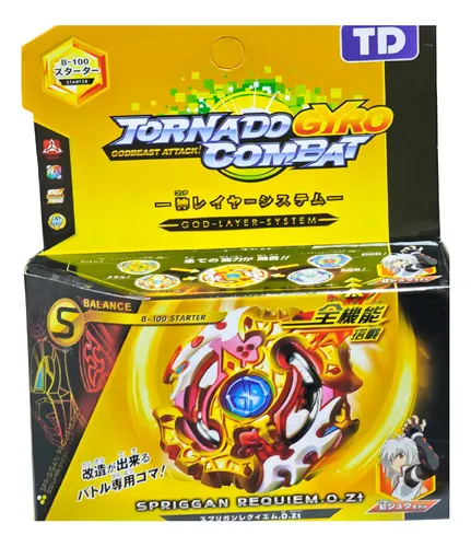 Beyblade B-100 Spriggan Requiem Marca Td Color Amarillo | MercadoLibre