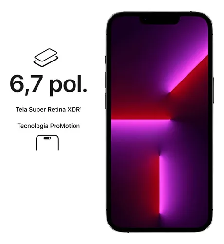 Apple Iphone 13 Pro Max (128 Gb) Grafite Presente Top Envio