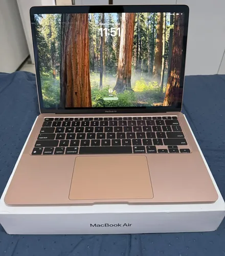 Apple Macbook Air M1 2020 Gold 13.3 8gb De Ram 256gb Ssd Dourado