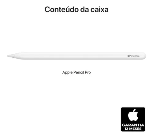 Apple Pencil Pro Caneta Branca Original Nova Garantia 1 Ano