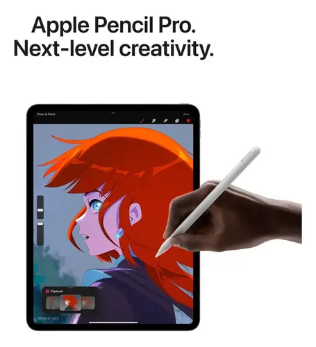 Kit Apple Ipad Pro 11 M4 256gb + Magic Keyboard + Pencil Pro Preto