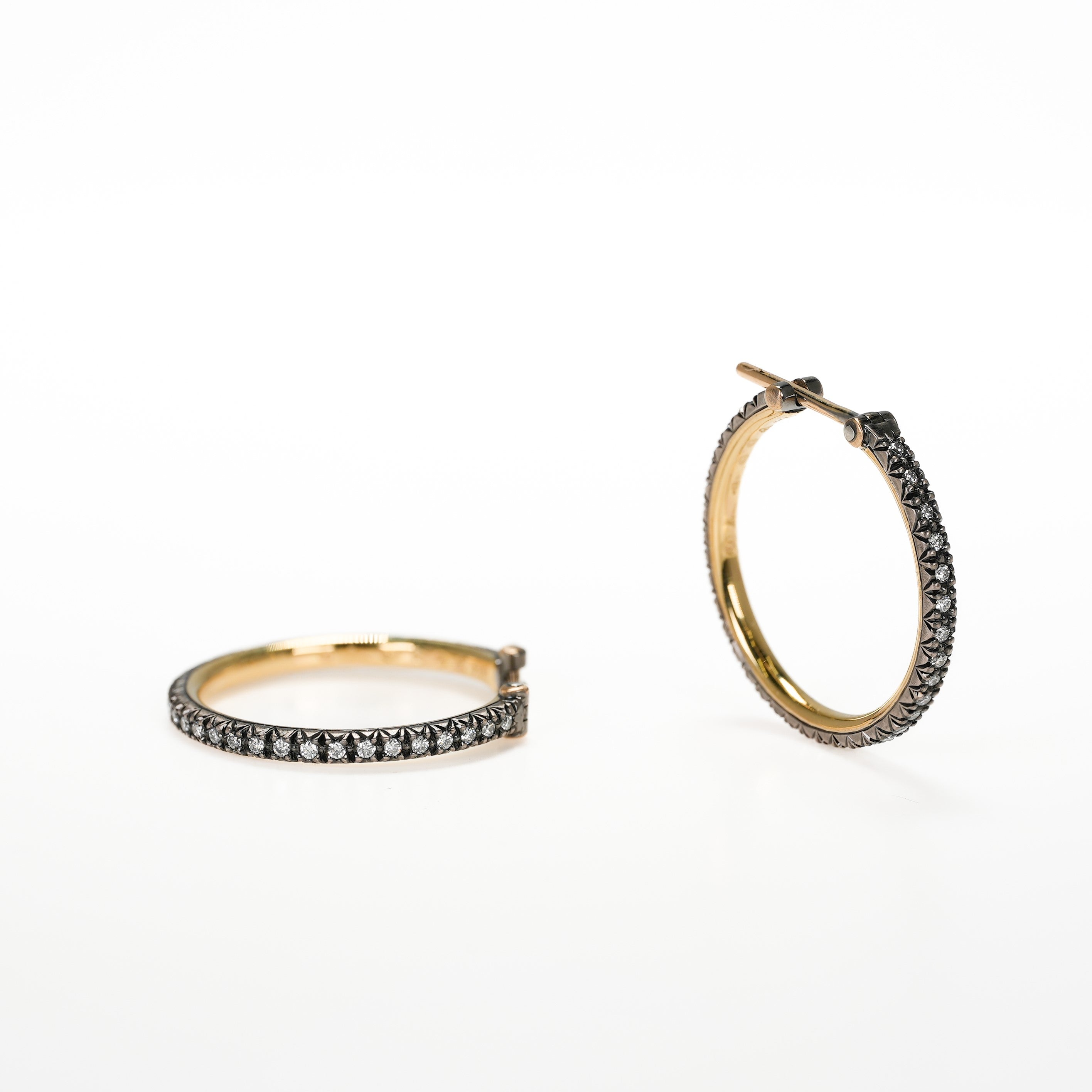 hum ハム HUMETE COMBINATION PIERCED EARRINGS et-P133M ピアス