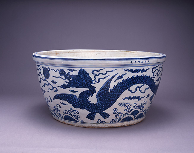 青花龍文甕 ｜ おすすめの一品｜山口県立萩美術館・浦上記念館