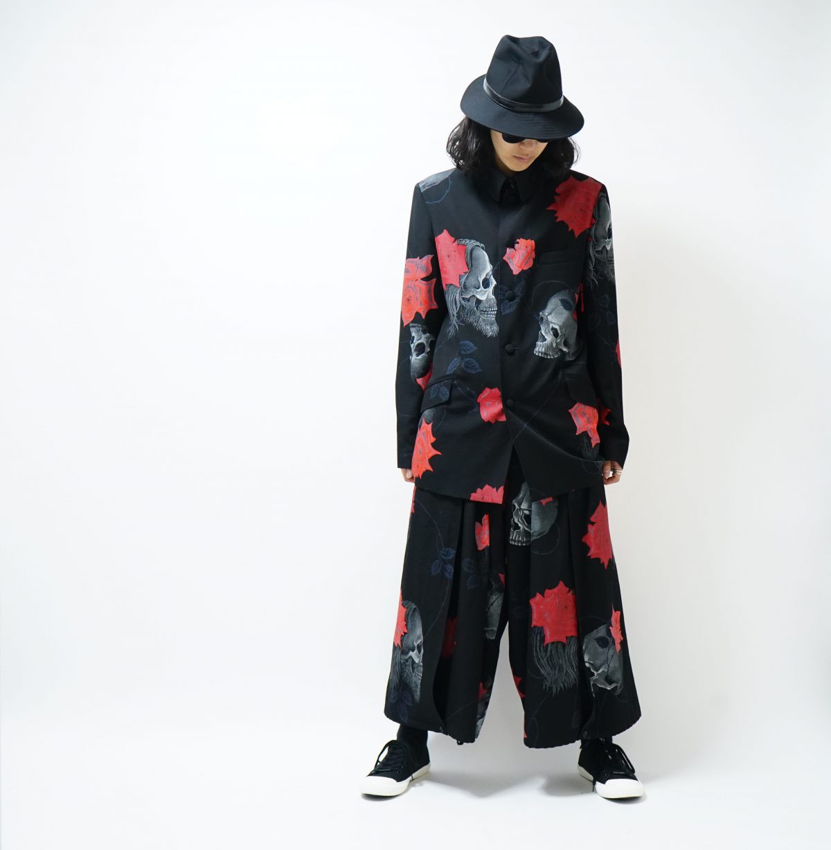 YOHJI YAMAMOTO LIMITED Scull&Rose Zip Jacket 9.22 Drop! | HUES
