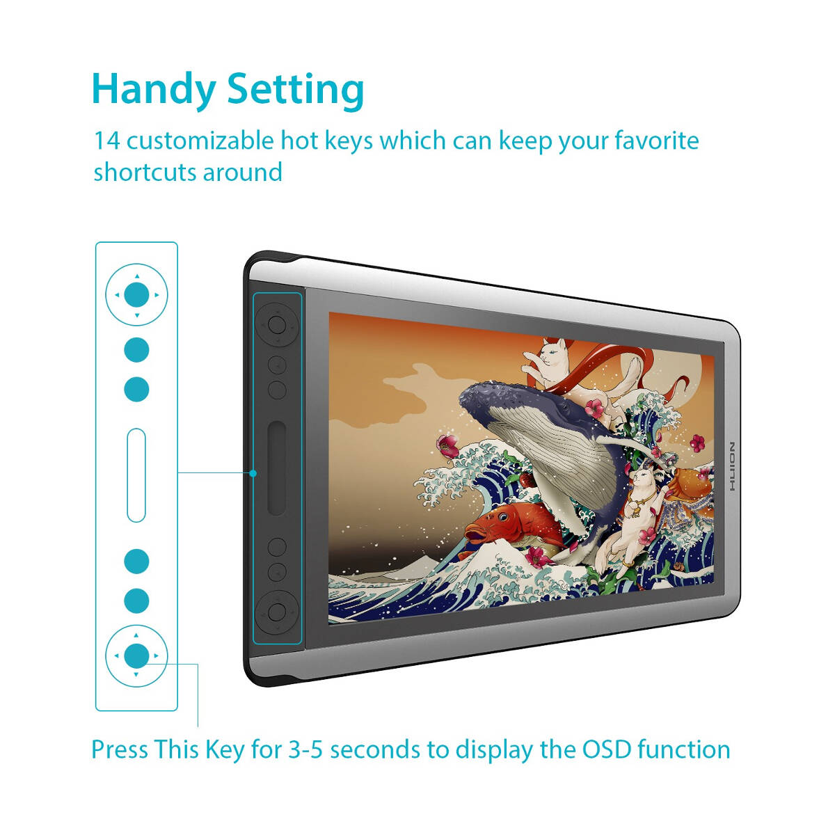 GT-156HD V2 Pen Display - Huion Slovenija EU