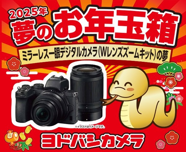 ヨドバシ『ミラーレス一眼デジタルカメラの夢』福袋[2026]の中身を